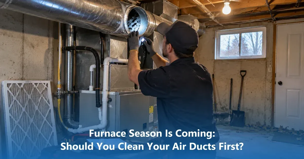 Furnace Season Is Coming: Should You Clean Your Air Ducts First?