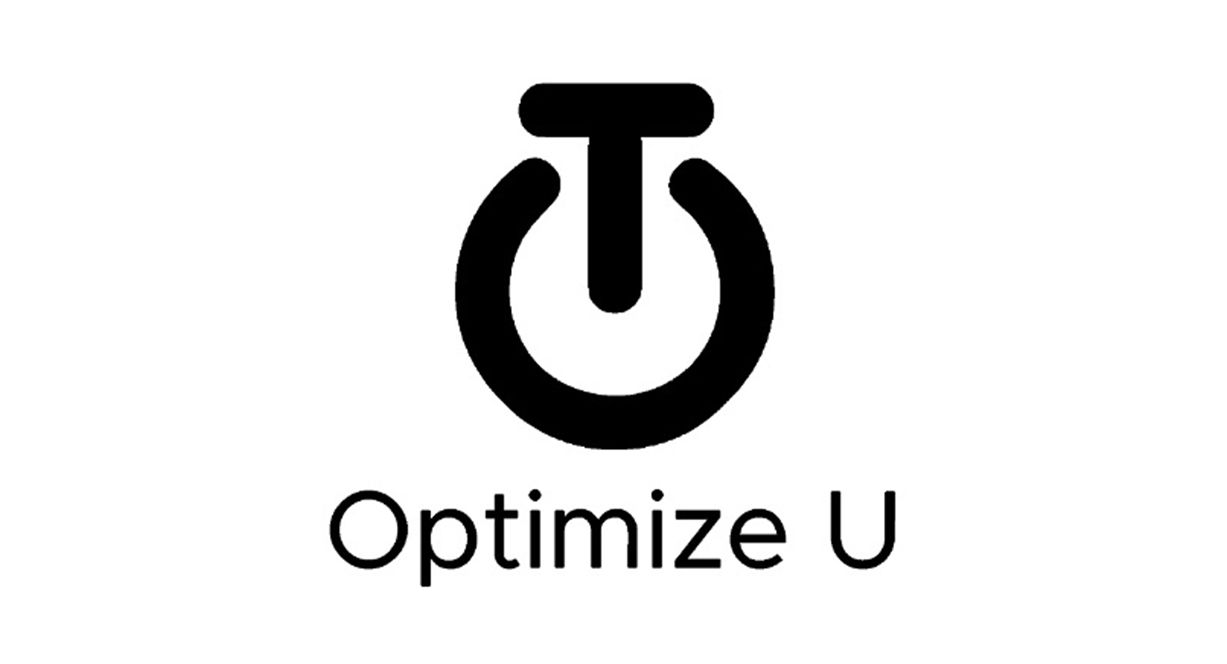 A black power button icon featuring a central letter T, with the text 