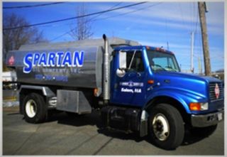 Spartan Oil Co of Salem, MA Oil Delivery Truck