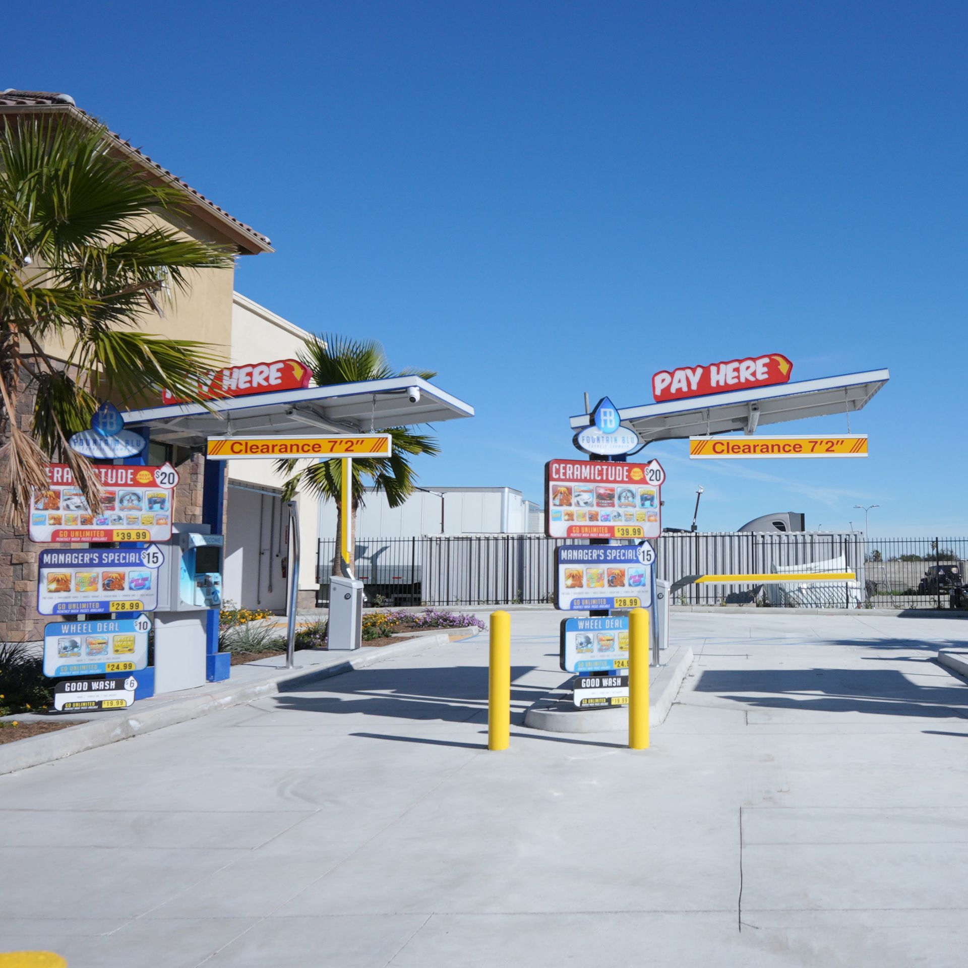 Car Wash Fountain Blu Express Car Wash Fontana, CA