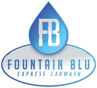 Fountain Blu Express Car Wash - Logo