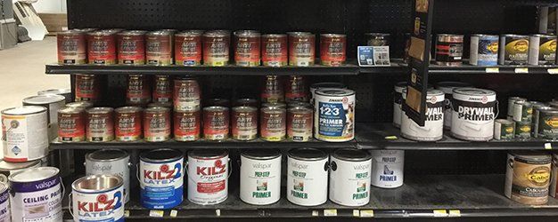 paint and drywall supplies
