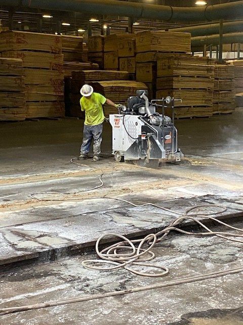 Concrete sawing
