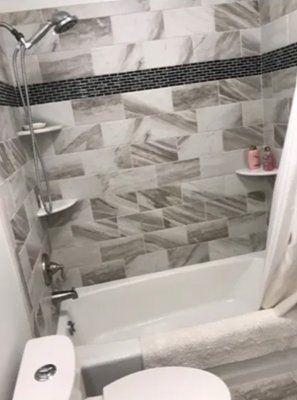 bathroom tile installation