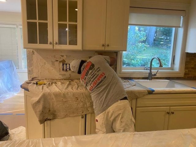 kitchen cabinet repair