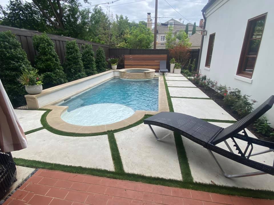 Swimming pool installation