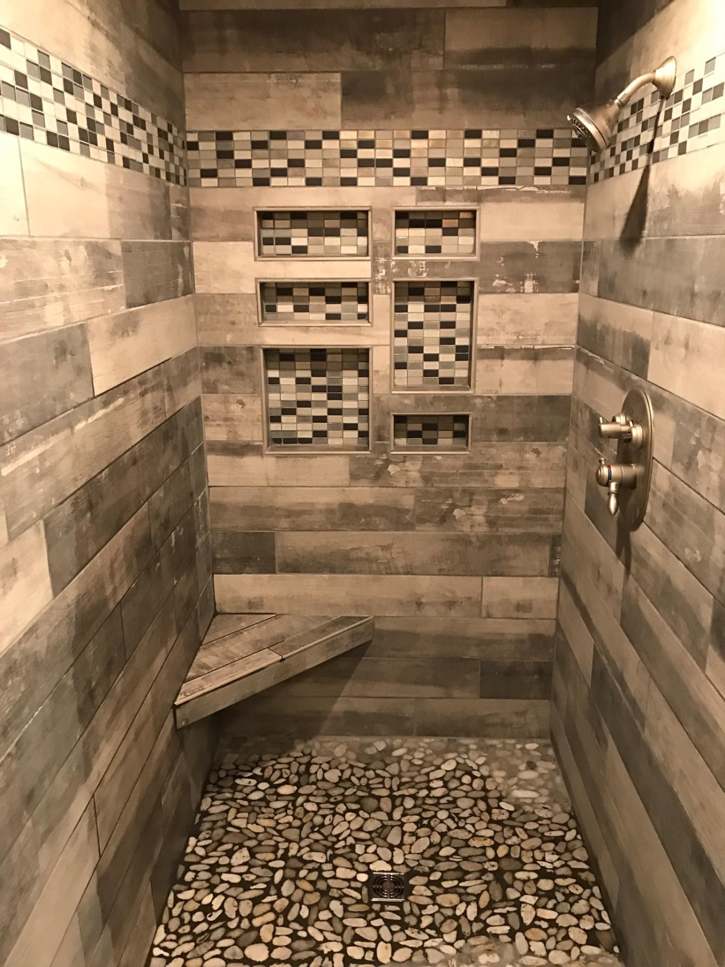 Bathroom tile