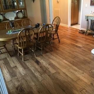 Hardwood flooring