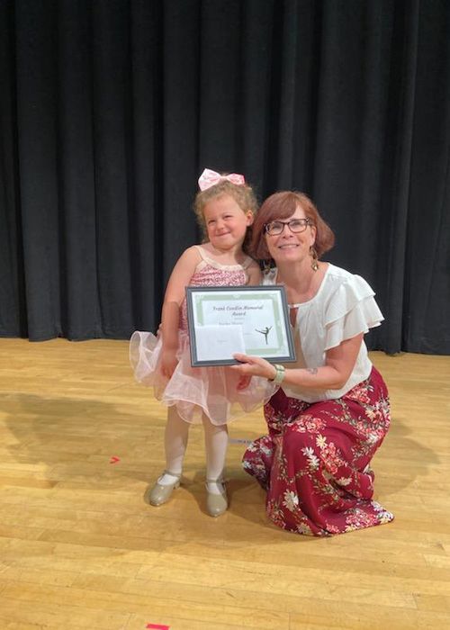 Kayla Mazur with Mary
