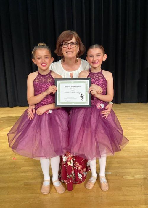 Luciana & Gemma Carbone with Mary