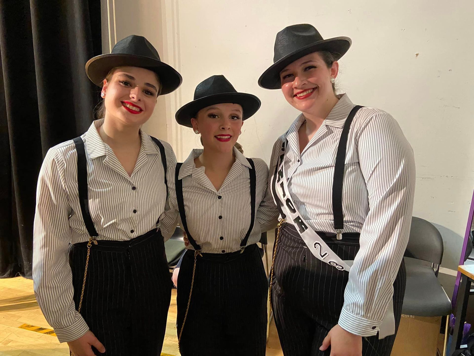 Dance class performance