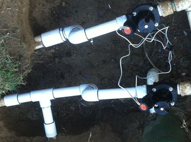 Sprinkler System Pipes