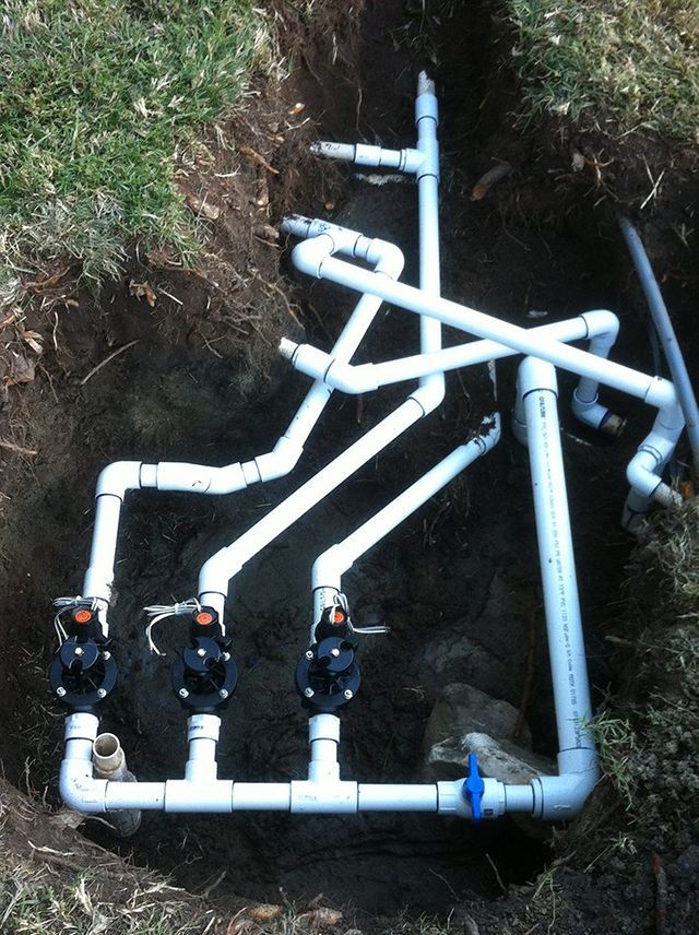 Sprinkler System Pipes