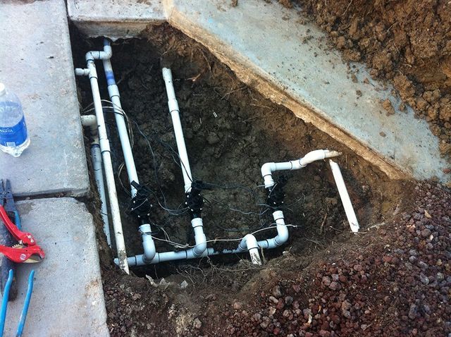 Sprinkler System Pipes