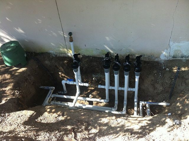 Sprinkler System Pipes