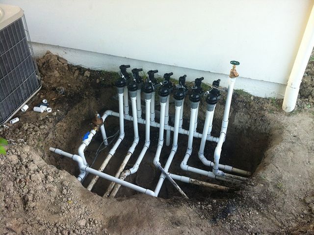 Sprinkler System Pipes
