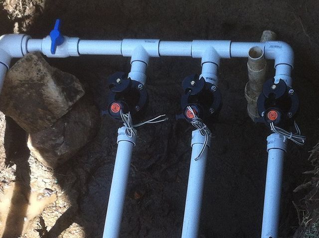 Sprinkler System Pipes