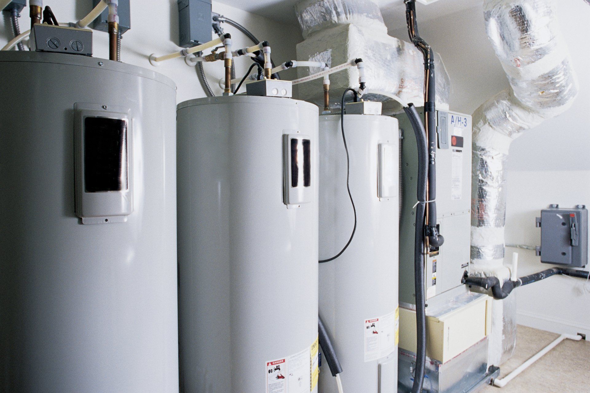 Residential water heater units