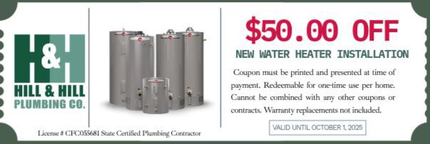 Hill & Hill Plumbing Co Coupon
