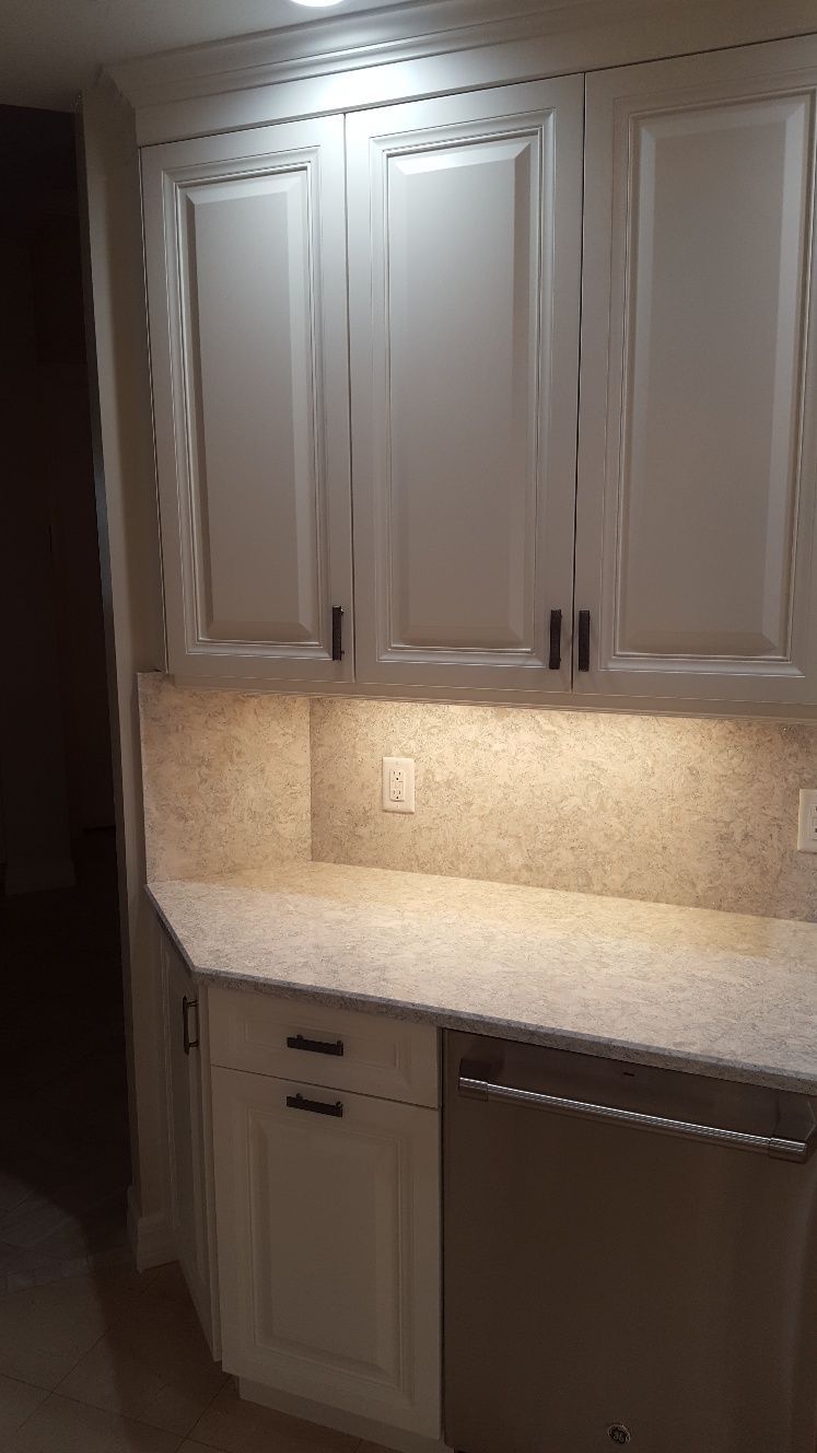 Kitchen with new tiles