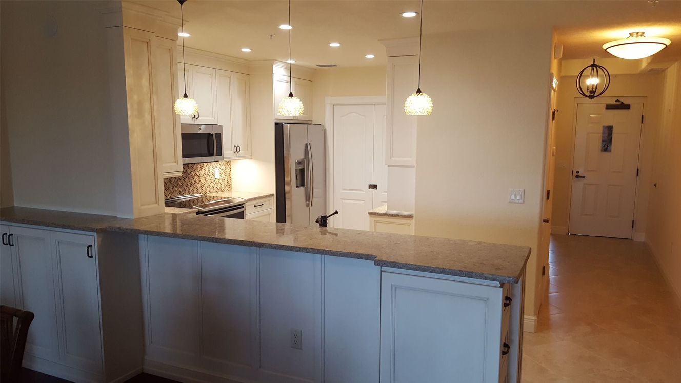 Renovated kitchen