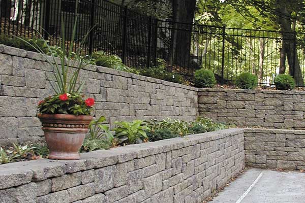 Landscape & Concrete Center Retaining Wall Gallery Minneapolis