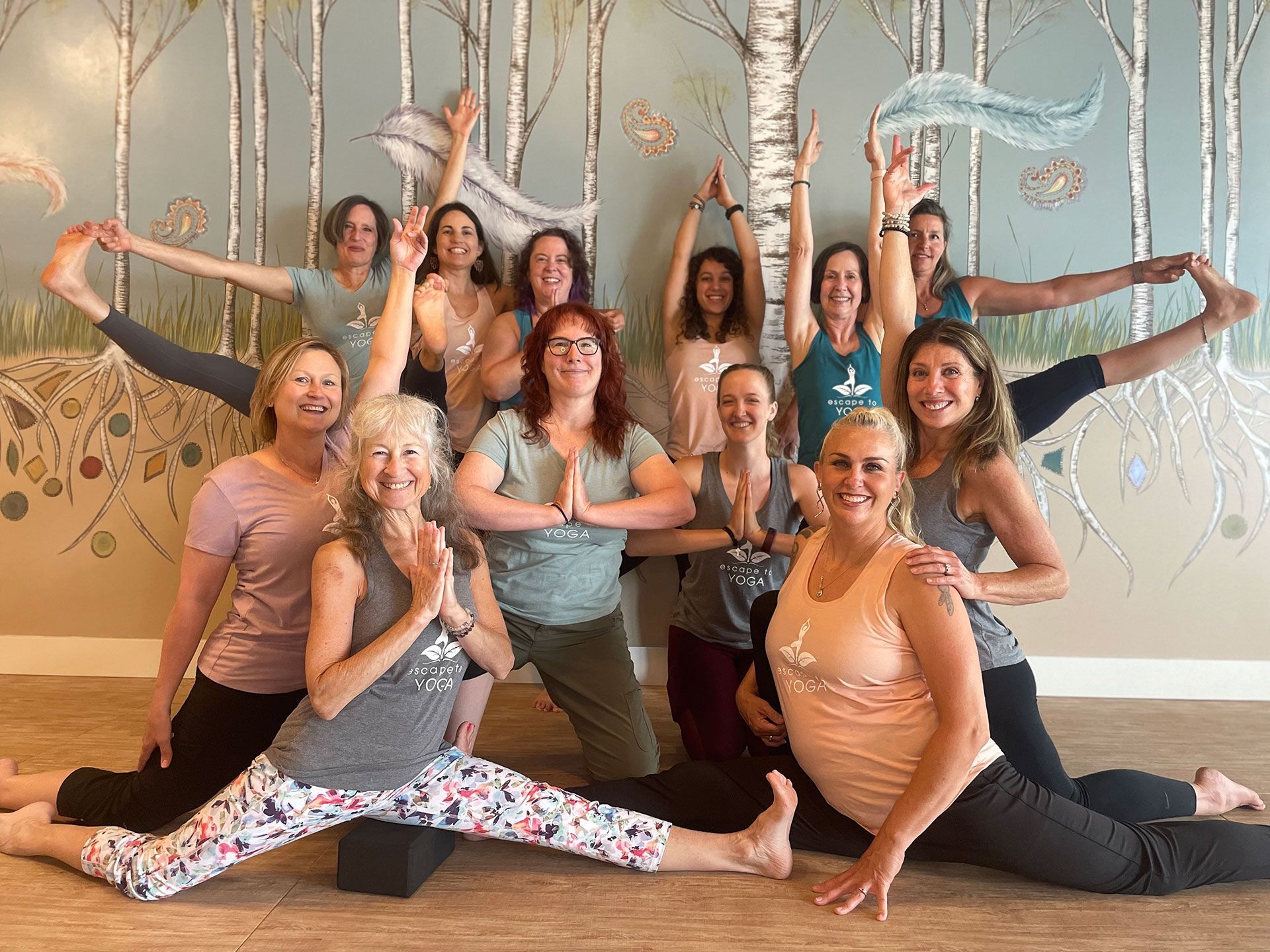 Escape to Yoga class