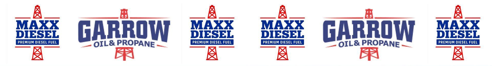 Logos: Maxx Diesel and Garrow Diesel Performance repeated