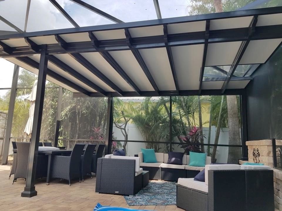 Exposed-Beam Pergola-Style Patio Cover Smithfield, VA