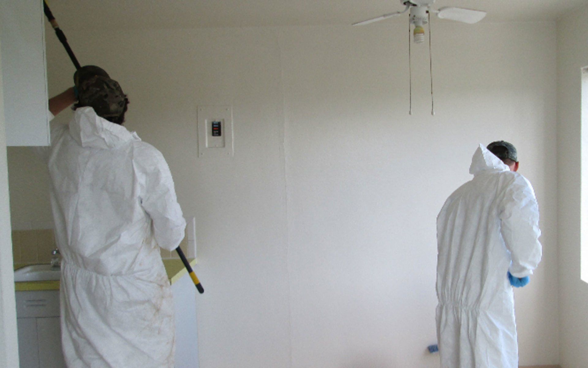 Drug lab decontamination