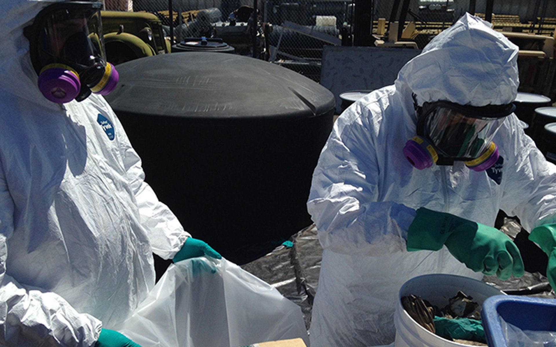 Hazardous waste removal