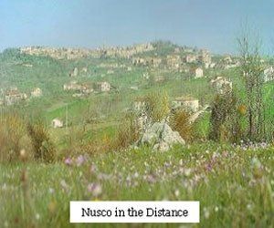 Nusco in the Distance