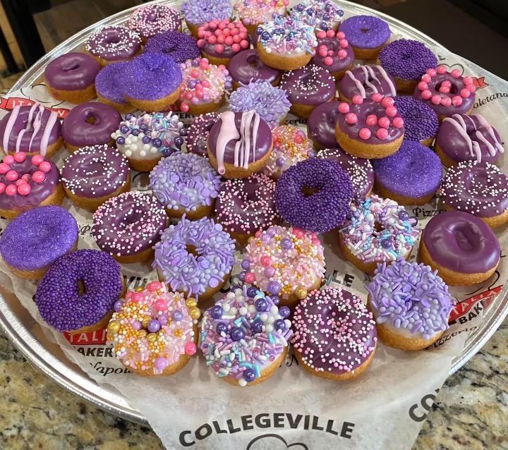 assorted mini donuts