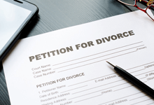 Petition for divorce form