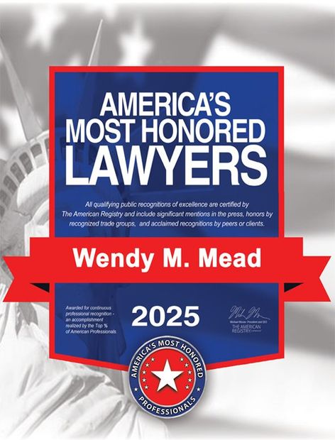 America's Most Honored Lawyer 2025 Badge