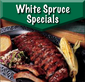 White spruce special food item