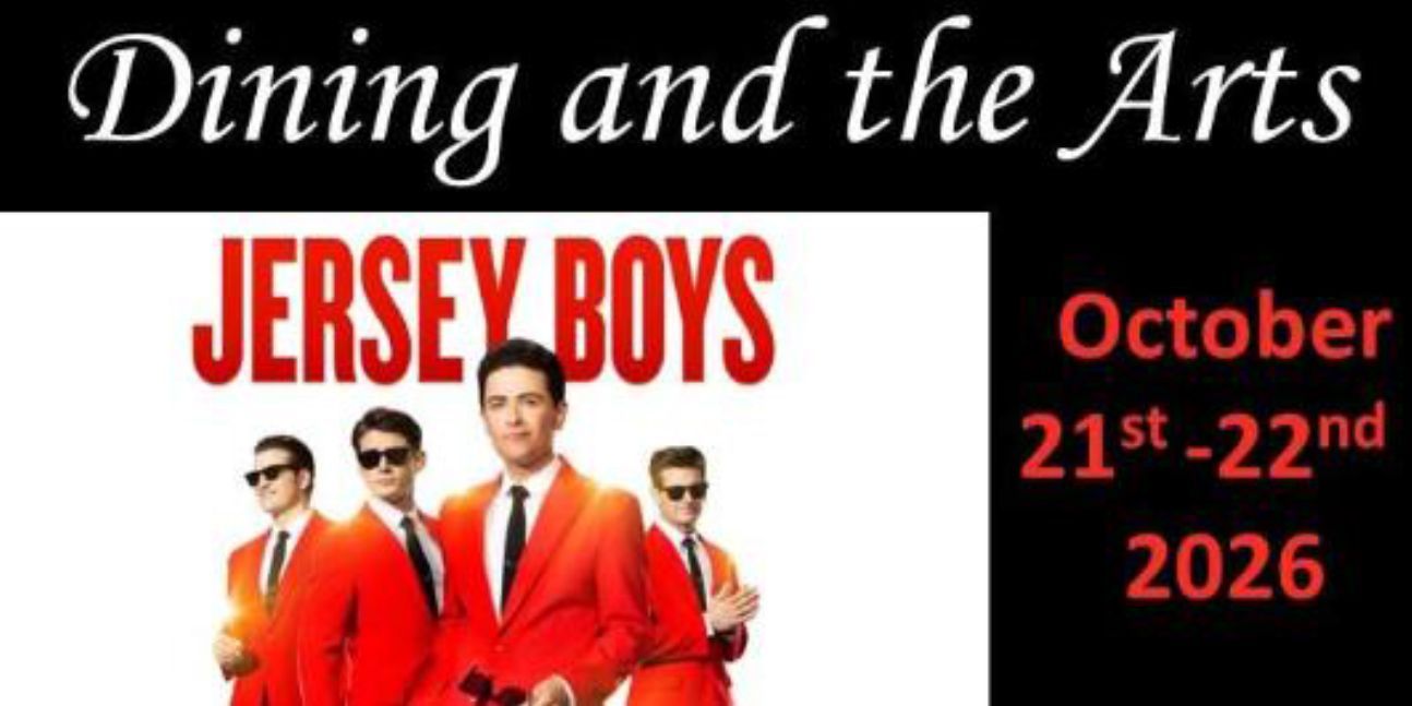 A poster for JERSEY BOYS