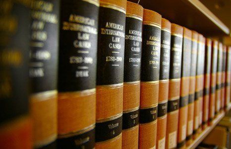Law books