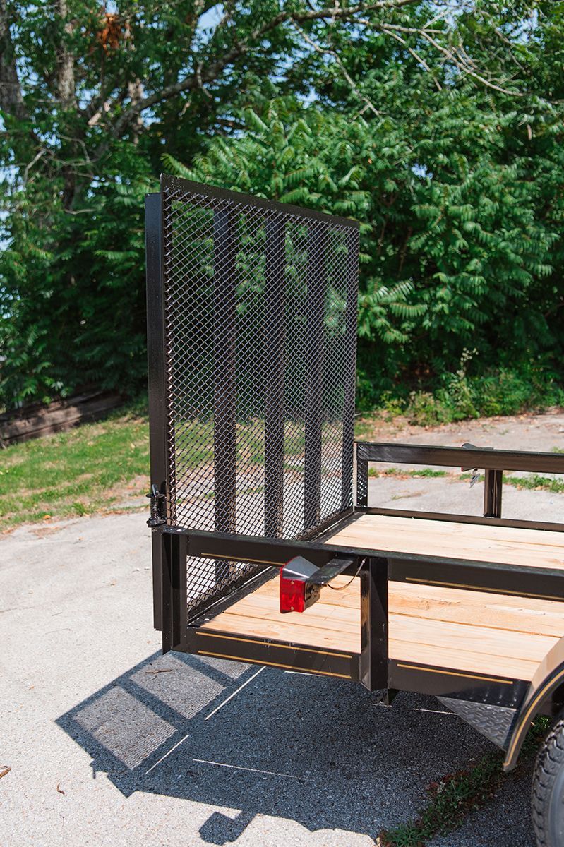 Trailer heavy duty gate