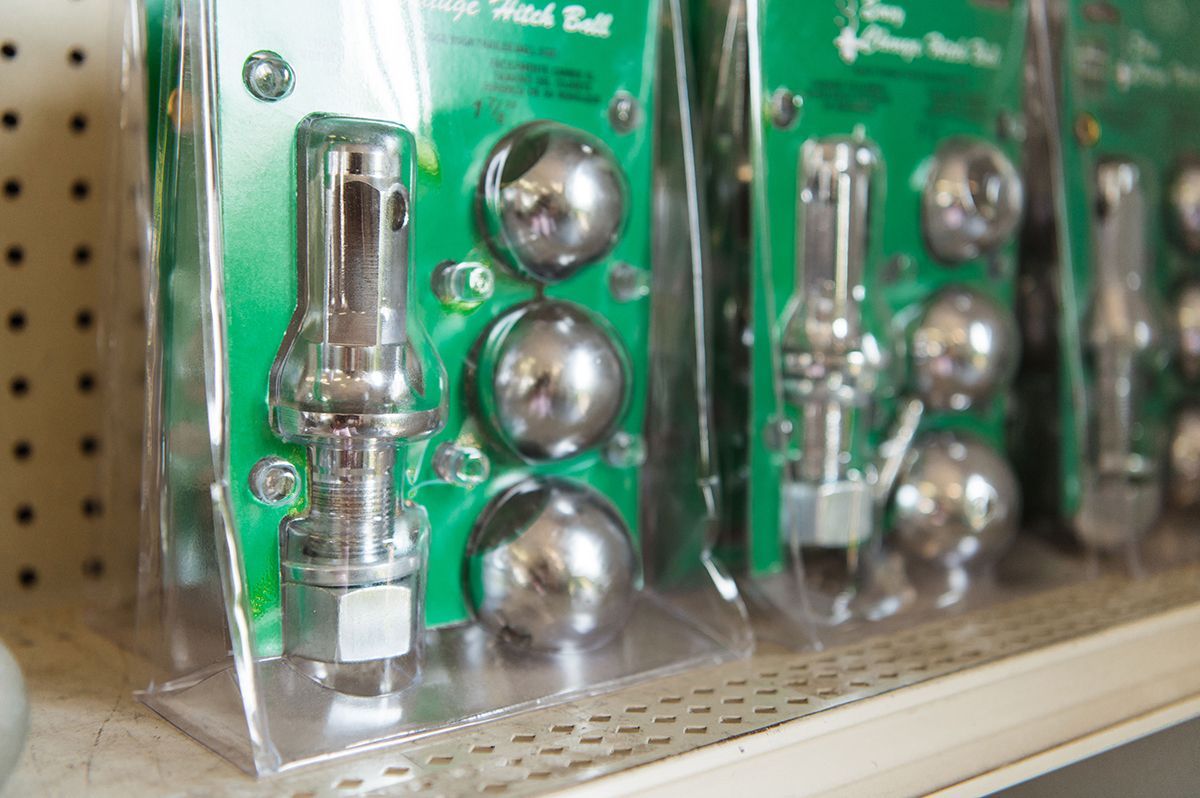 Trailer hitch ball kit