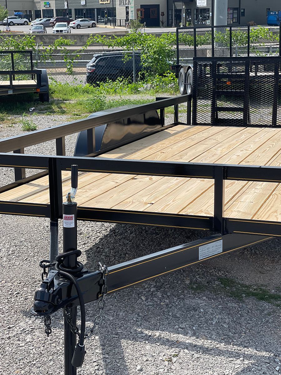 Tandem trailer tongue