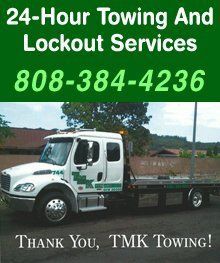Auto Towing Services - Kaneohe, HI - TMK Towing LLC