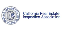 The logo for the california real estate inspection association.