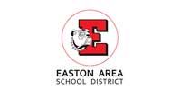 Easton Area School District logo: Red