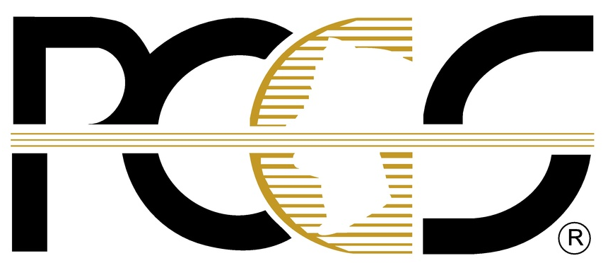 Logo with interlocking black and gold letters, “RCC,” with a gold horizontal line bisecting the letters. The Registered trademark symbol is at the bottom right.