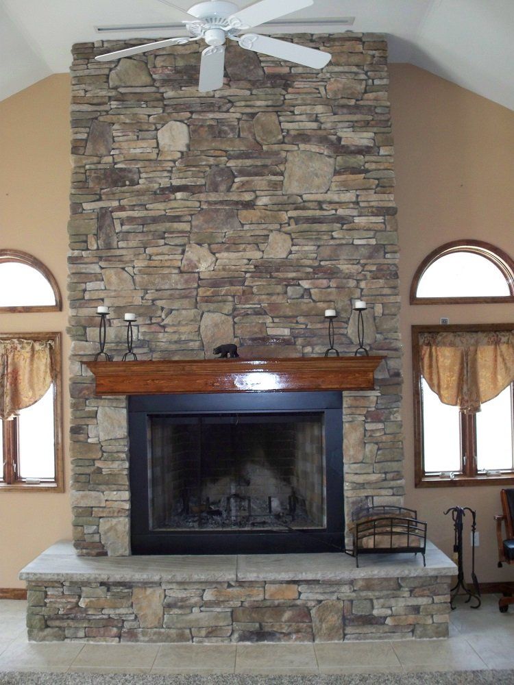 Indoor fireplace