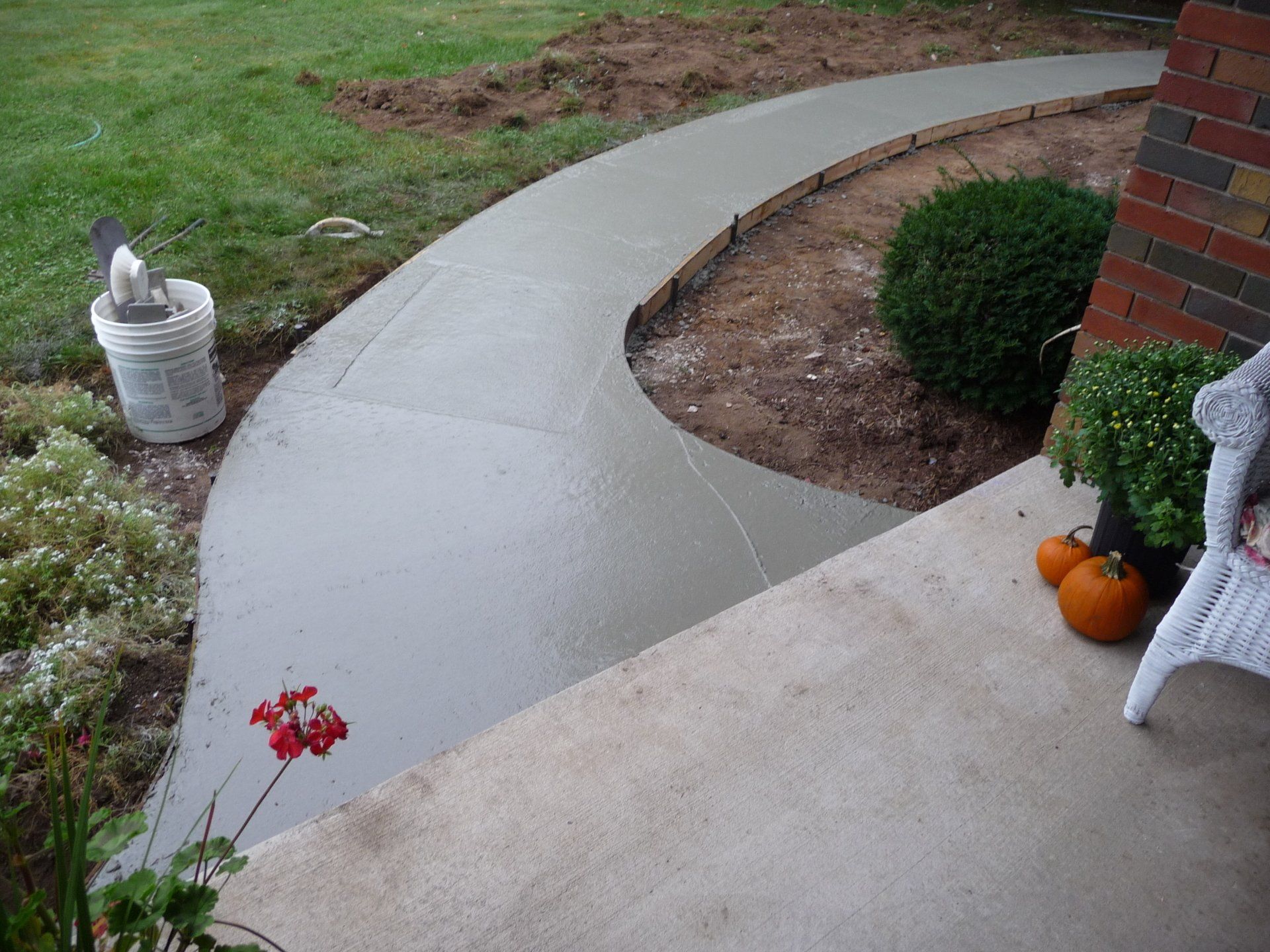 driveway install pic