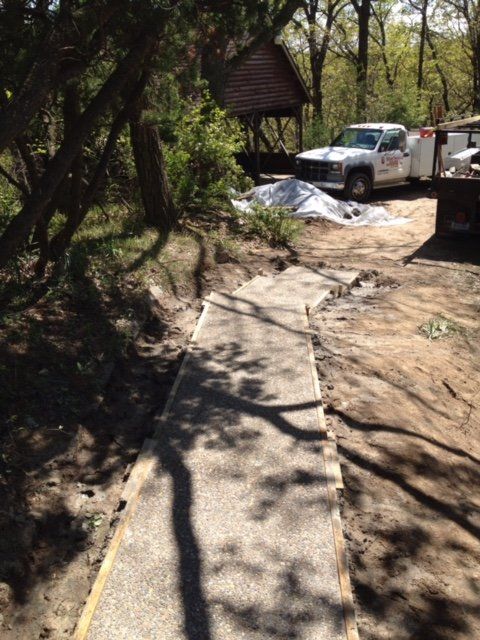 driveway install pic