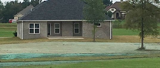 Residential hydroseeding