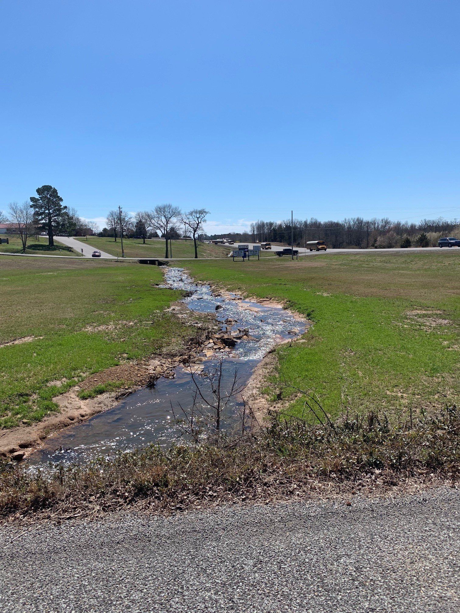 Commercial hydroseeding project
